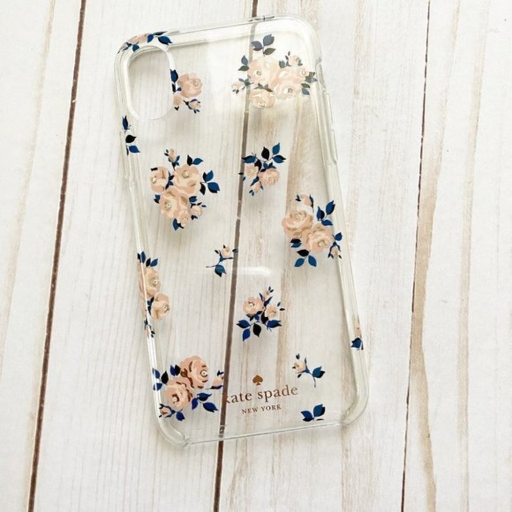Kate Spade iPhone X Floral Hard Cell Phone Case - Picture 2 of 4